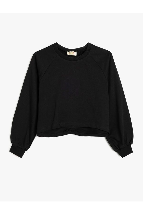 Koton Koton Basic Sweatshirt Long Sleeve Crew Neck