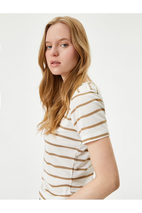 Koton Koton Basic T-Shirt Crew Neck Short Sleeve