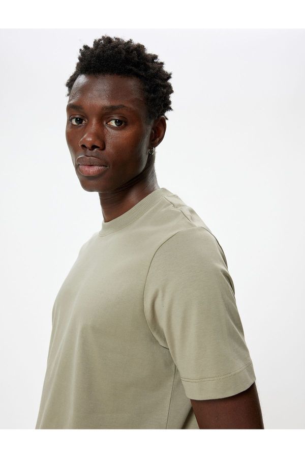 Koton Koton Basic T-Shirt Short Sleeve Crew Neck Cotton