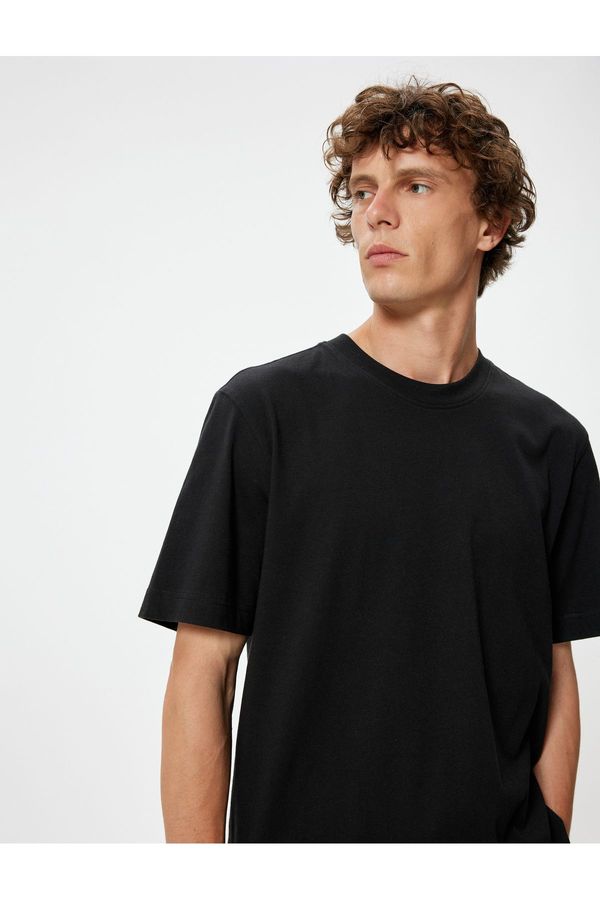 Koton Koton Basic T-Shirt Short Sleeve Crew Neck Cotton