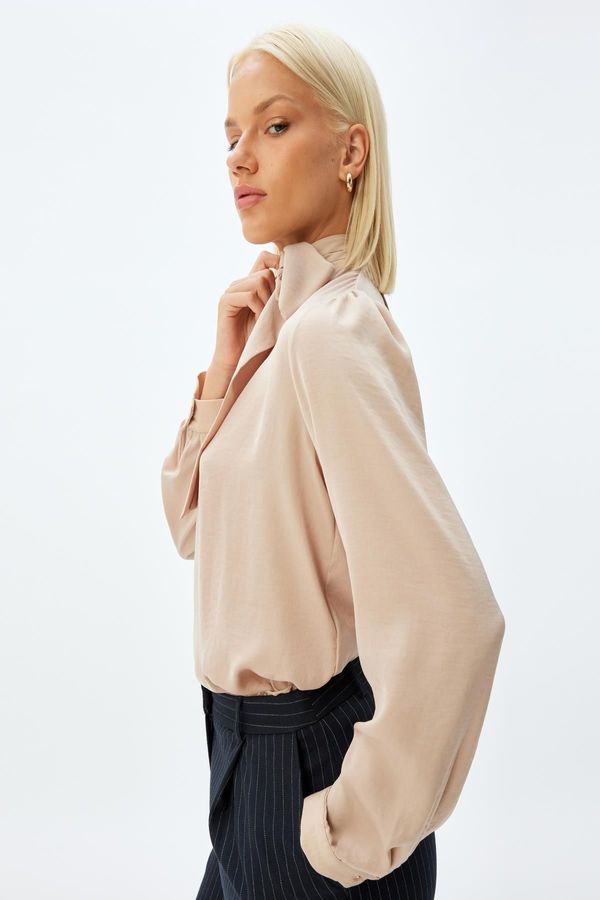 Koton Koton Beige Women's Shirt