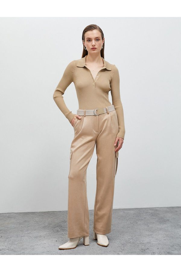 Koton Koton Belted Pocket tovorne hlače