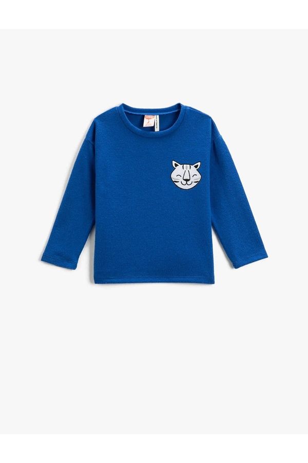 Koton Koton Boys' Sweatshirt Saks 3wmb10375tk