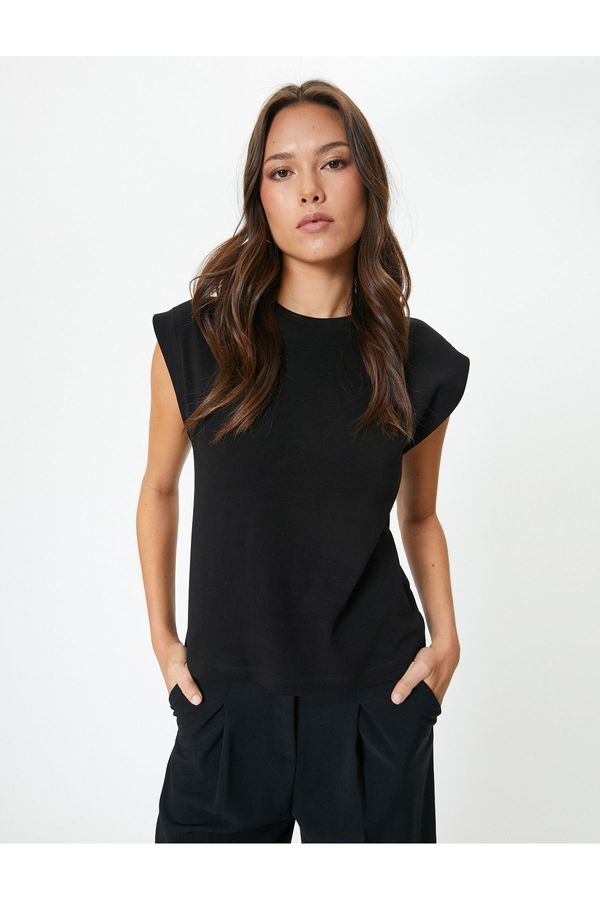 Koton Koton Crew Neck T-Shirt Slim Fit Short Sleeve