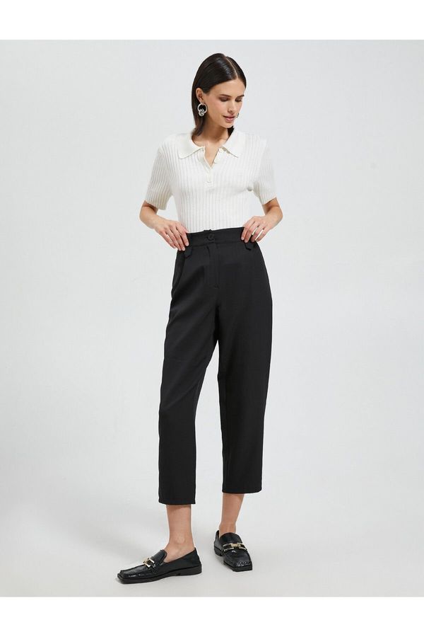 Koton Koton Crop Knitwear Sweater Short Sleeve