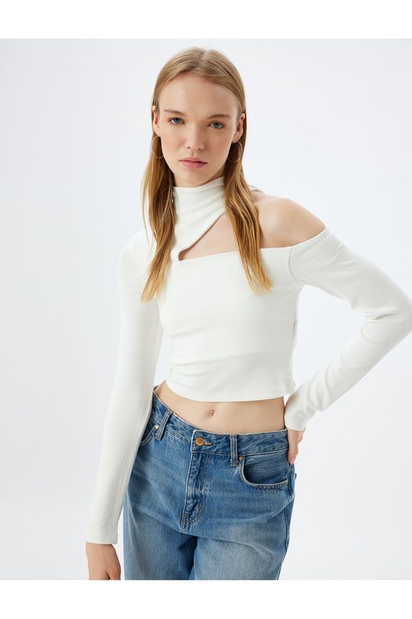 Koton Koton Ecru Youth T-Shirt