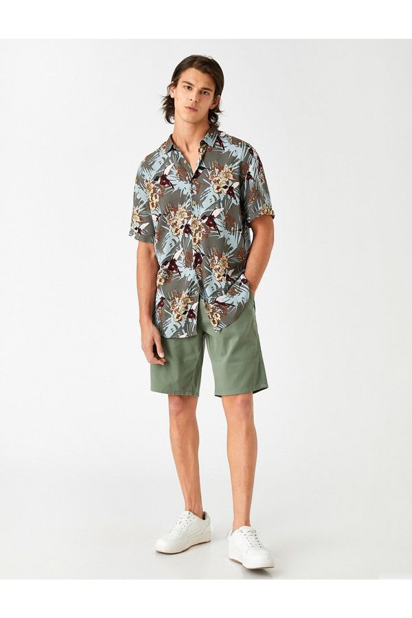 Koton Koton Gabardine Chino Shorts