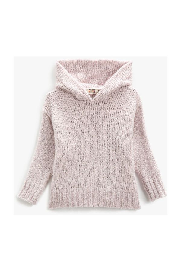 Koton Koton Girl's Lilac Sweater