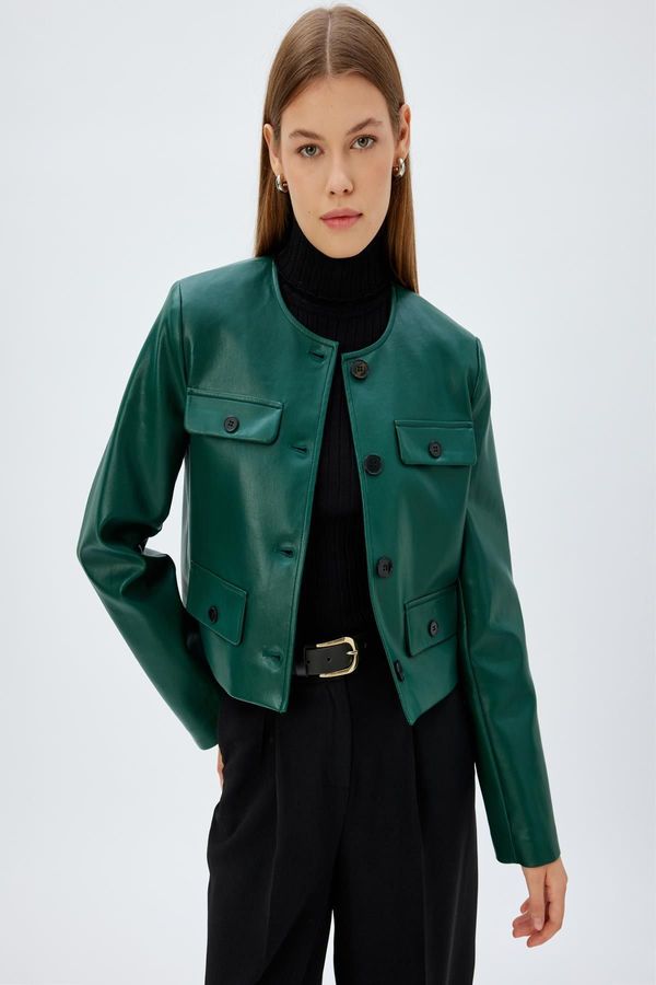 Koton Koton Green Women's Jacket