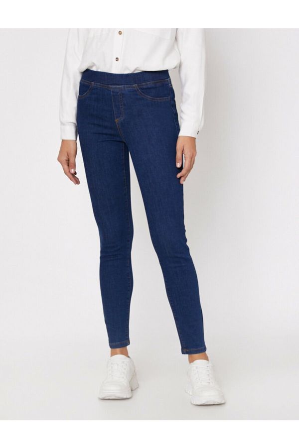 Koton Koton High Waist, Slim Fit Skinny Leg Jeans.