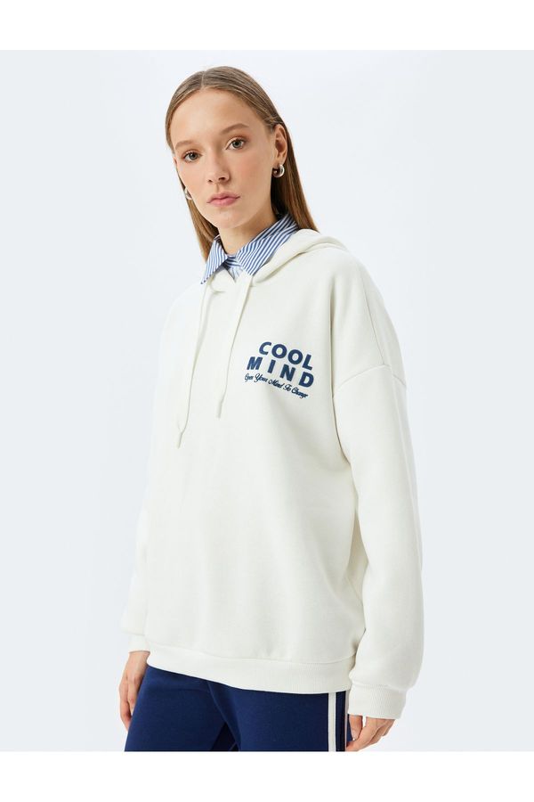 Koton Koton Hooded Sweatshirt