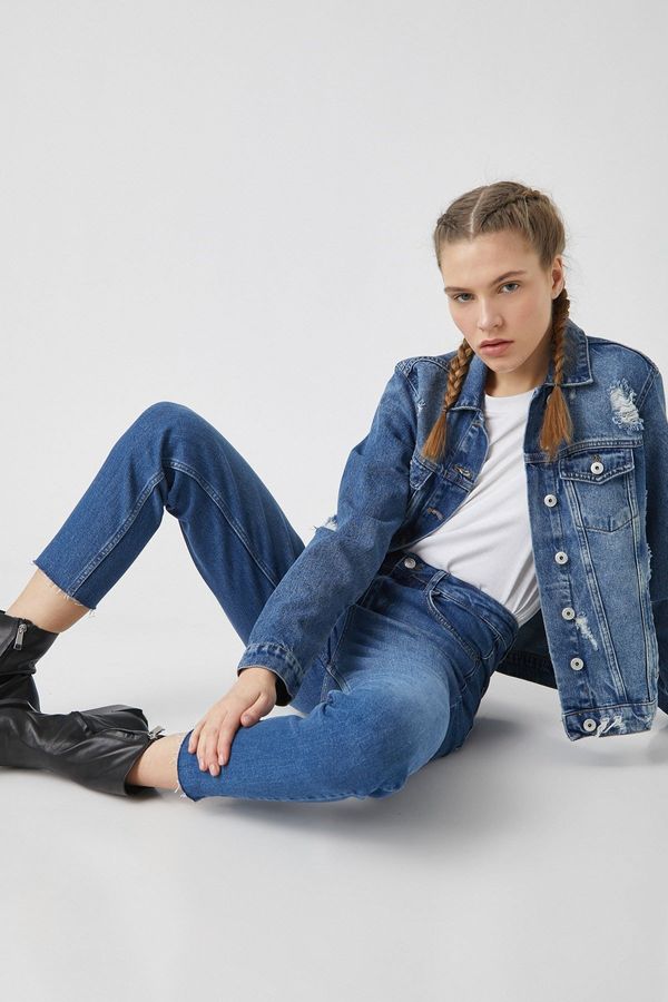 Koton Koton kavbojke - oranžna - mama