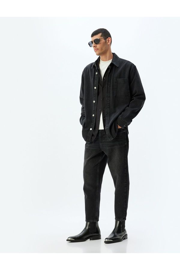 Koton Koton Loose Fit Jean Trousers - Steve Jean