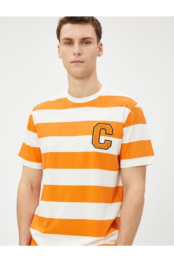 Koton Koton majica - oranžna - Regular fit