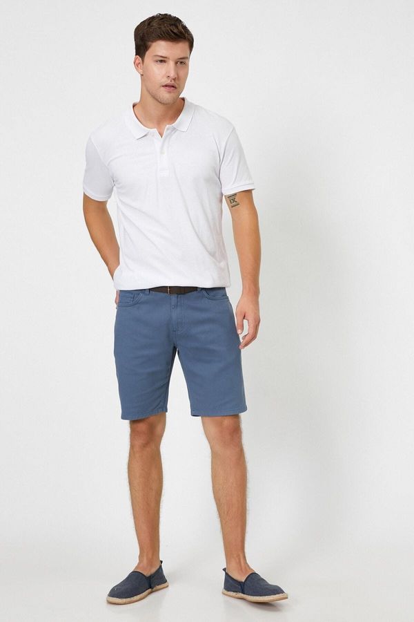 Koton Koton Men's Blue Shorts & Bermuda