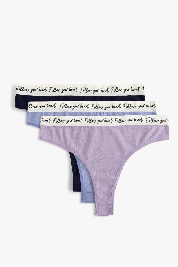 Koton Koton Multicolored Women's Panties