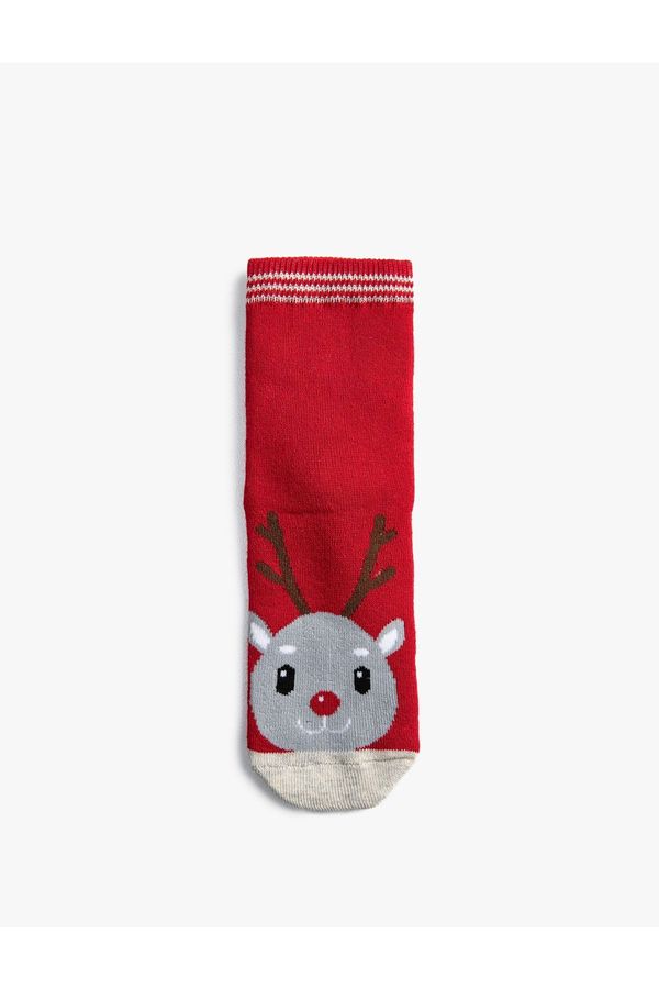 Koton Koton New Year's Themed Towel Socks