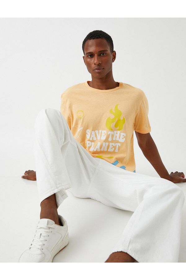Koton Koton okoljevarstvenik natisnjena prevelika majica