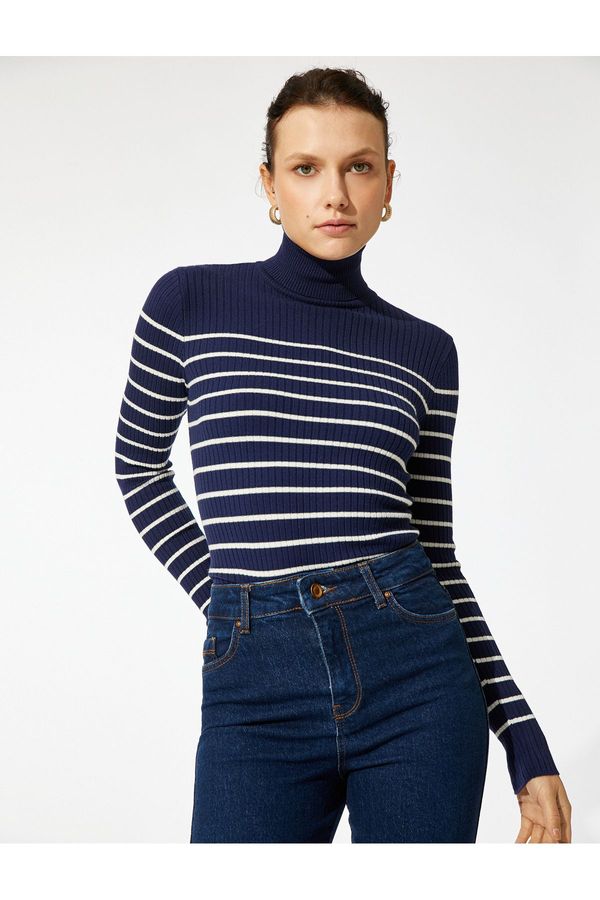 Koton Koton rebrasti pulover Turtleneck