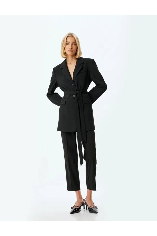 Koton Koton Short Pocketed Cigarette Fabric Trousers