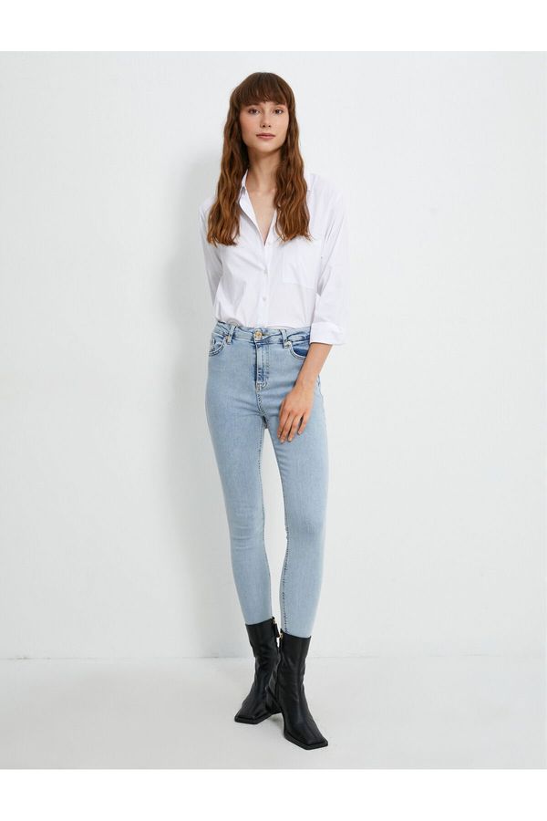 Koton Koton Skinny Leg Jeans Slim Fit Jeans - Carmen Jean