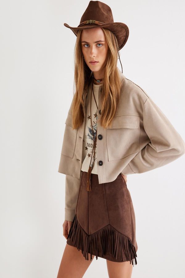 Koton Koton Stone Women's Jacket