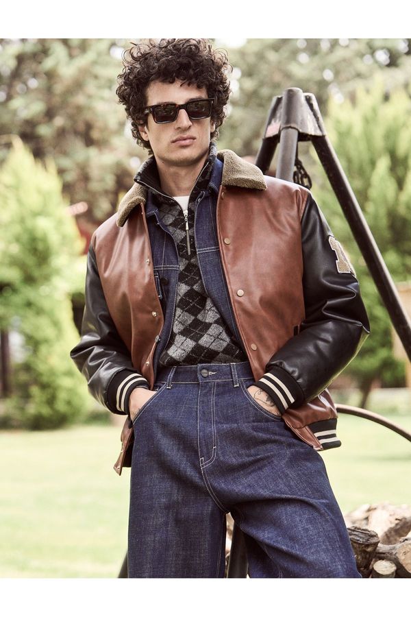 Koton Koton Super Baggy Jeans Pocket Detail Cotton