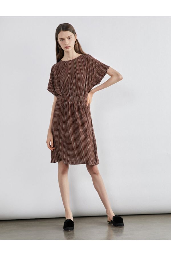 Koton Koton Women's Coffee Midi Dress