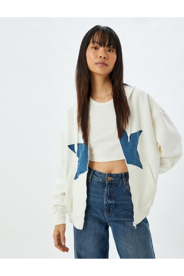 Koton Koton Women's Ecru Sweat -