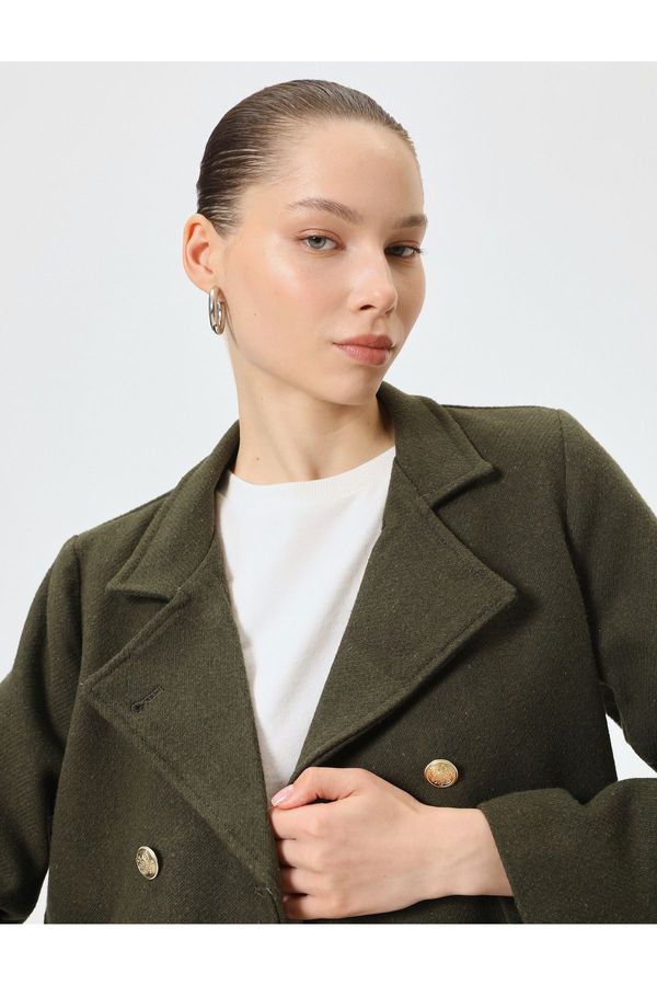 Koton Koton Women's Khaki Coat