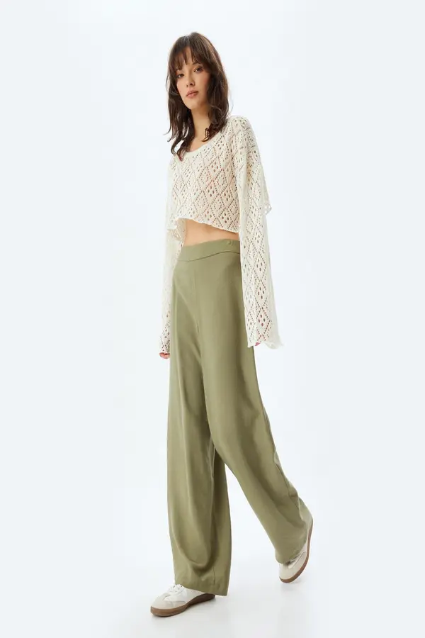 Koton Koton Women's Khaki Pants