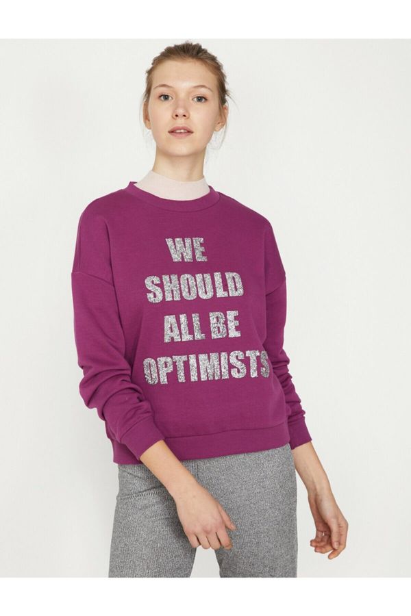 Koton Koton Women's Pink Sweatshirt