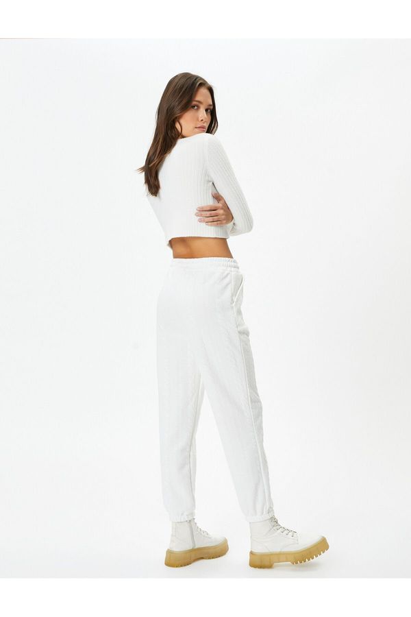 Koton Koton Women's White Sweatpants