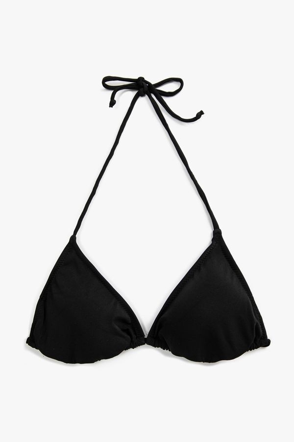 Koton Koton ženski črni bikini vrh