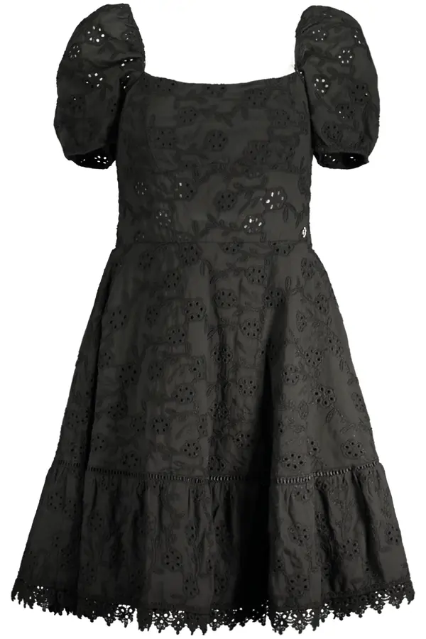 GUESS JEANS Kratka čipkasta obleka Guess Jeans