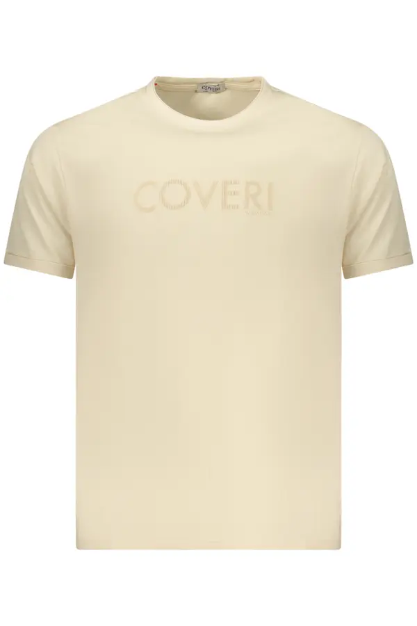 COVERI MOVING Kratka majica bež barve