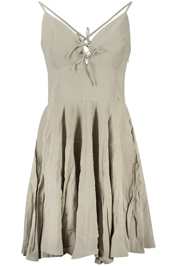 GUESS JEANS Kratka zelena obleka GUESS JEANS