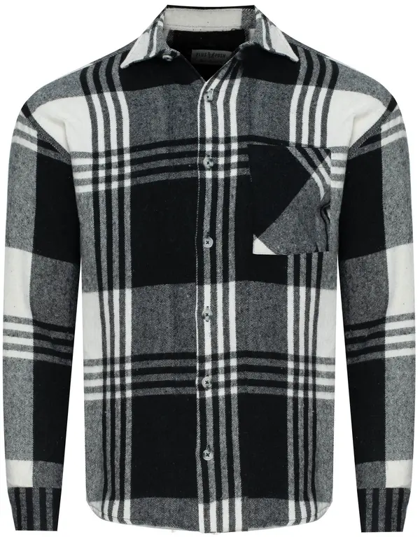 PLUS POSH Krem in črn karo telovnik PLUS POSH