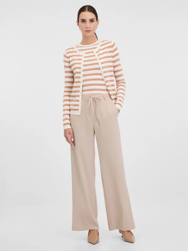 Orsay Krem ženske hlače ORSAY