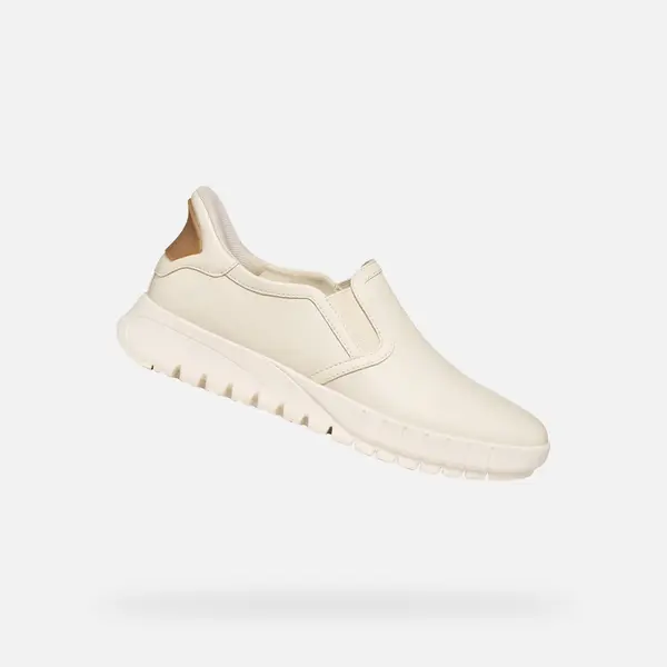 GEOX Krem ženske superge Geox Flextride Plus