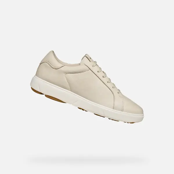 GEOX Krem ženske superge Geox Nebula 2.0 C