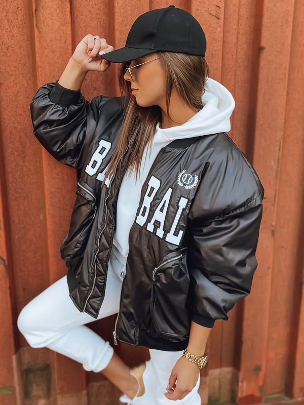 DStreet Kurtka damska bejsbolówka BASKET czarna Dstreet