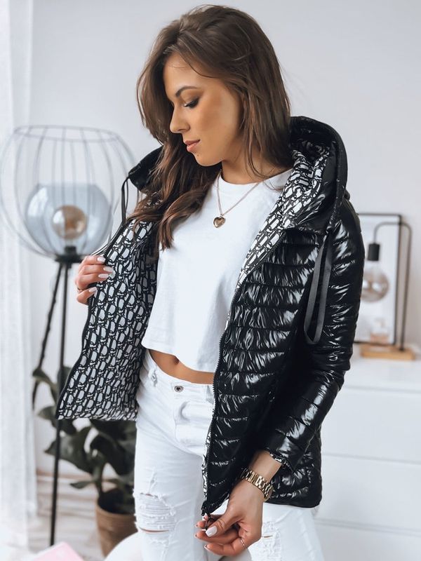 DStreet Kurtka damska dwustronna JIMA czarna Dstreet