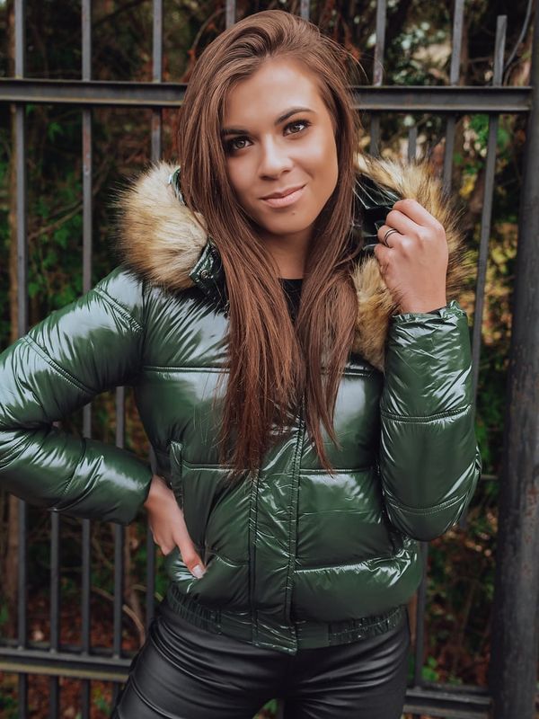 DStreet Kurtka damska FELLISA zielona Dstreet