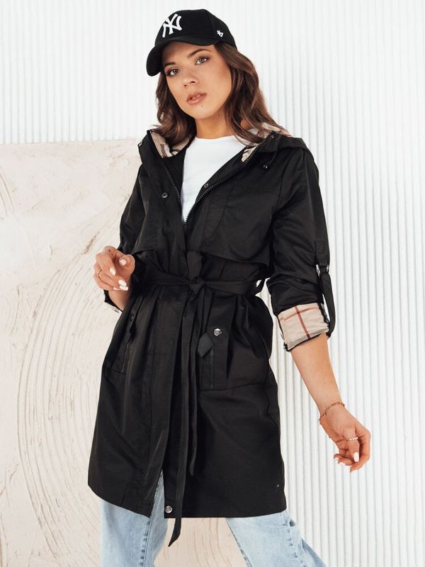 DStreet Kurtka damska parka CIVIT czarna Dstreet