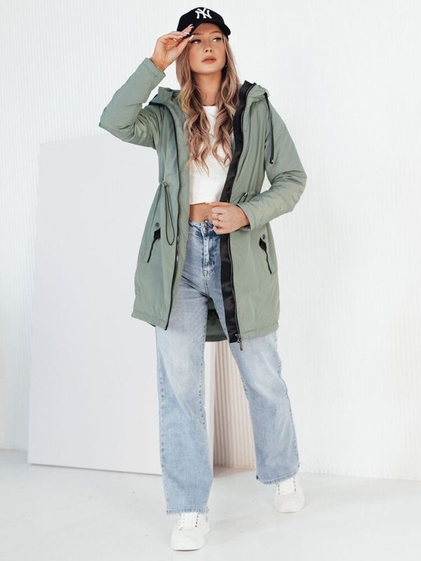 DStreet Kurtka damska parka GROLIN zielona Dstreet
