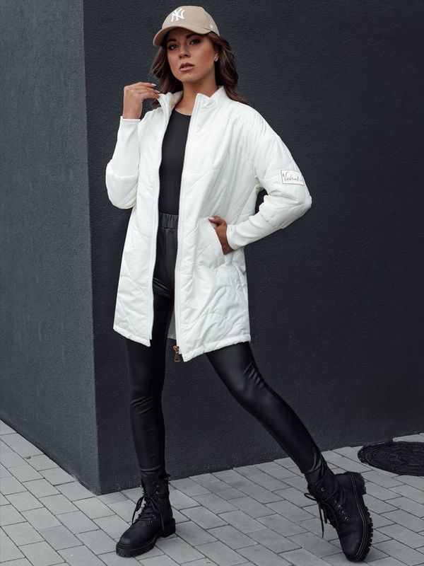 DStreet Kurtka damska pikowana ARANA ecru Dstreet