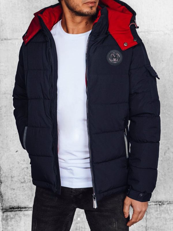 DStreet Kurtka męska pikowana granatowa Dstreet