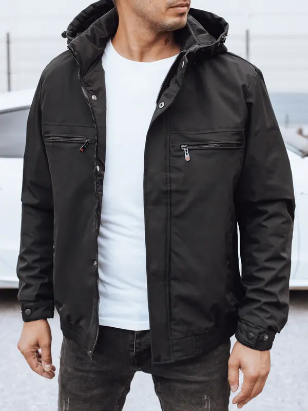 DStreet Kurtka męska przejściowa czarna Dstreet