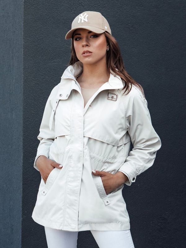 DStreet Kurtka parka damska TILAN biała Dstreet
